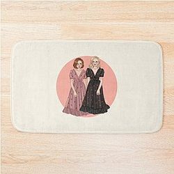 Gillian Anderson Dana Scully X Files Stella Gibson The Fall Strawberry Dress Bath Mat
