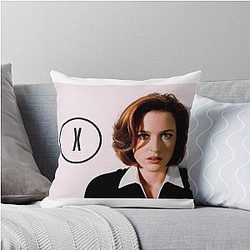 Dana Scully - The X Files Throw Pillow