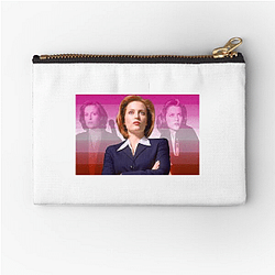 Dana Scully Merch Dana Scully Zipper Pouches