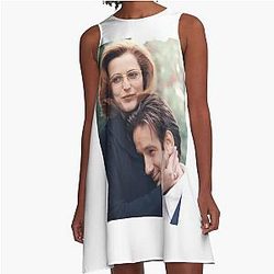 Dana Scully The X-Files Fox Mulder A-Line Dress