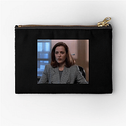 Dana Scully Merch For Fans Dana Scully Zipper Pouches