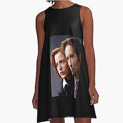 The X Files Music Dana Scully A-Line Dress