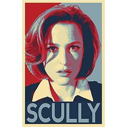 FBI Special Agent Dana Scully X-Files Sci-Fi Television Pop Art Home Decor Poster Print 11x17 inches