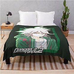 Nagito Komaeda Danganronpa 2 Throw Blanket