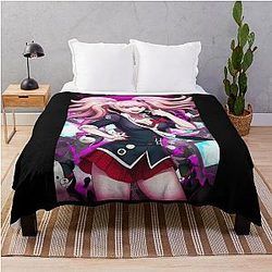 Danganronpa Junko Throw Blanket
