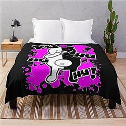 Monokuma Danganronpa Throw Blanket