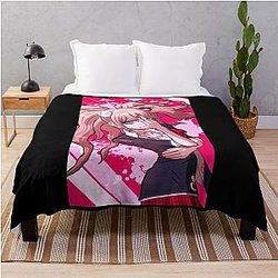 Danganronpa Junko Throw Blanket 
(junko is not duplicated) Cleaned title remains the same