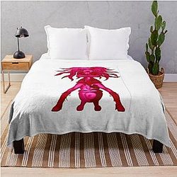 Junko - Danganronpa Throw Blanket 
becomes 

Junko Danganronpa Throw Blanket