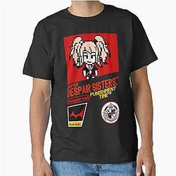 Super Despair Sisters Danganronpa Parody Classic T-Shirt
