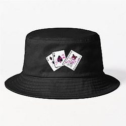 Danganronpa - Celestia Ludenberg Monokuma Playing Cards Bucket Hat