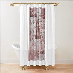 Danganronpa Chiaki Shower Curtain