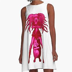 Junko Danganronpa A-Line Dress