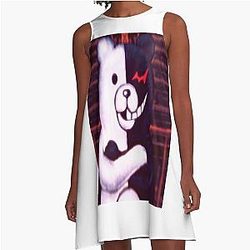 Monokuma Danganronpa A-Line Dress