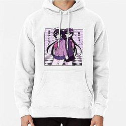 Tokomaru Fukawa Naegi Danganronpa Vaporwave Anime Aesthetic Manga Pullover Hoodie
