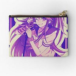Ibuki Mioda Danganronpa V3 Vaporwave Anime Yami Kawaii Fairy Kei Manga Zipper Pouch