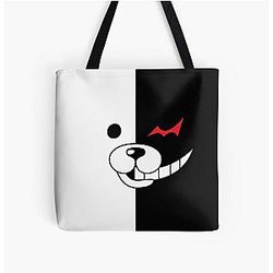 Danganronpa Monokuma All Over Print Tote Bag