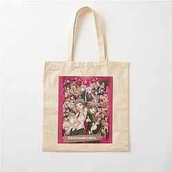 Danganronpa 1 & 2: All in Cotton Tote Bag
