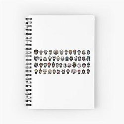 Dangan Ronpa Spiral Notebook