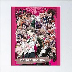 Danganronpa 1 and 2: All in This Poster