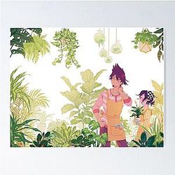 NEW Danganronpa V3 - Kaito Momota & Kokichi Ouma (Growth) Poster