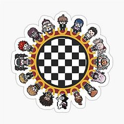 Danganronpa 1 Class Trial Sticker