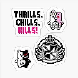 Danganronpa Sticker Sheet