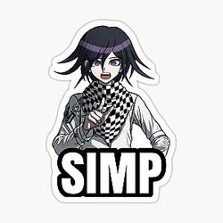 Kokichi Ouma Danganronpa Glossy Sticker