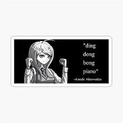 Kaede Akamatsu - Danganronpa v3 Stickers
