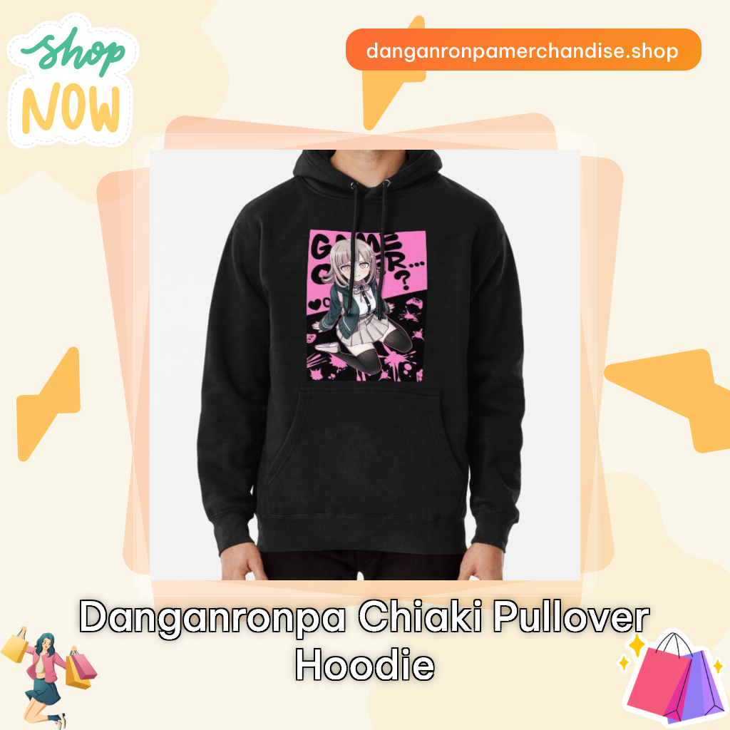 Danganronpa Chiaki Pullover Hoodie