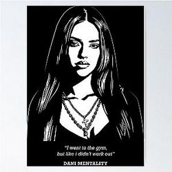 Katseye Daniela Avanzini Poster