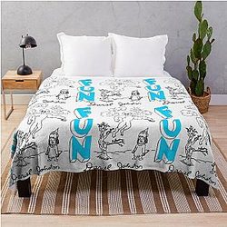 Daniel Johnston FUN Throw Blanket