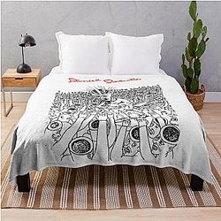 The Devil and Daniel Johnston Throw Blanket