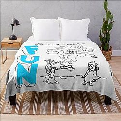 Daniel Johnston Fun Throw Blanket