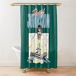 90s Style Aesthetic Daniel Johnston Tribute Shower Curtain