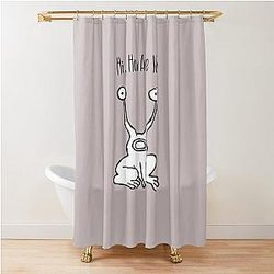Hi How to You Are Daniel Johnston Shower Curtain