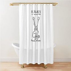 Daniel Johnston Shower Curtain