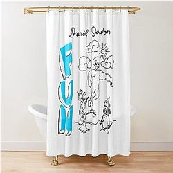 Daniel Johnston Fun Shower Curtain