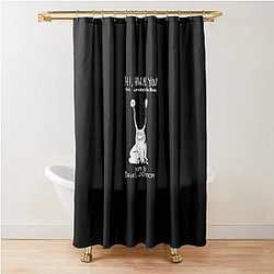 Hi How You Daniel Johnston Poster Shower Curtain