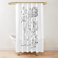 Daniel Johnston Shower Curtain