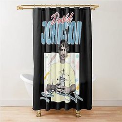 90s Style Aesthetic Daniel Johnston Design Shower Curtain