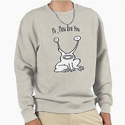 Hi How to Wear a Pullover Sweatshirt Daniel Johnston