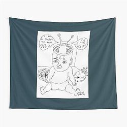 Daniel Johnston Drawing a Tapestry