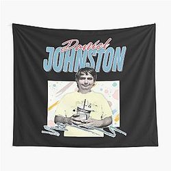 90s style Daniel Johnston Design Tapestry