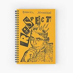 The Devil and Daniel Johnston Spiral Notebook