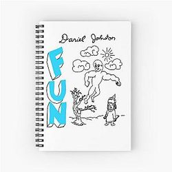 Daniel Johnston Spiral Notebook