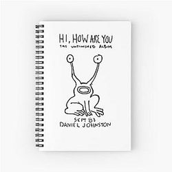 DANIEL JOHNSTON september 83 Spiral Notebook