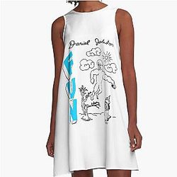 Daniel Johnston Fun A Line Dress