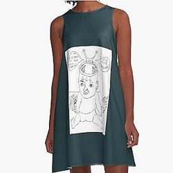Daniel Johnston A-Line Dress