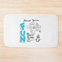 Daniel Johnston Fun Bath Mat