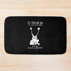 Hi How Are You Daniel Johnston Bath Mat
